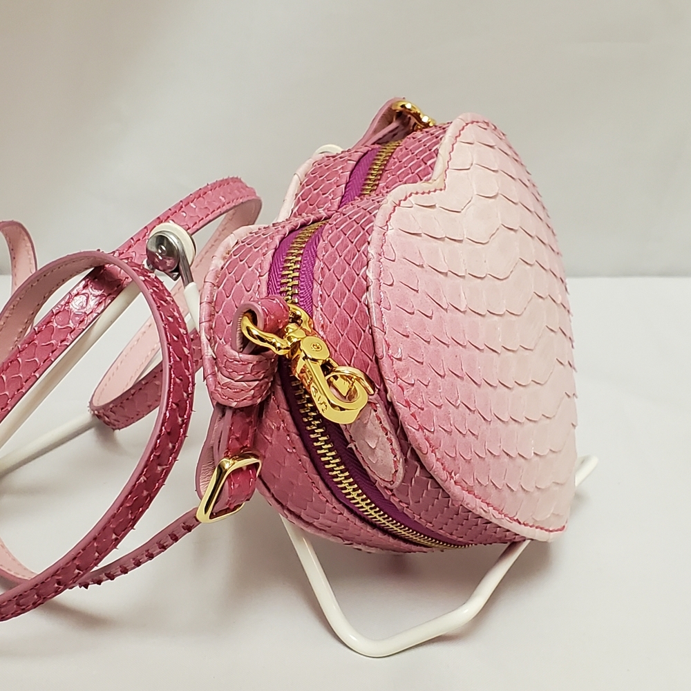 Suvimol Python "Tiny Heart" Bag - image 3